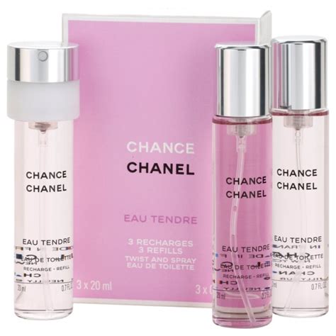 chanel chance refill bottle|chanel chance 3x20ml refills.